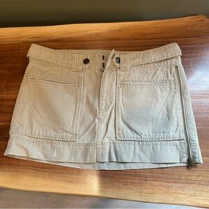 Women's Tan Casual Skirt